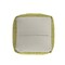 Homeroots 18" Citron and Natural Cotton And Jute Cube Pouf Ottoman 551551 - alternate 7