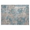 Homeroots 2' X 3' Teal and Taupe Abstract Washable Non Skid Indoor Outdoor Area Rug 564287 - alternate 6