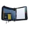 Case It Universal Zipper Binder, 3 Rings, 2in Capacity, 11 x 8.5, Blue/Gray Accents LT-007BLU - alternate 2