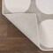 Jonathan Y Adrian Modern Geometric Circle Dot High-Low Beige/Cream 4 ft. x 6 ft. Area Rug SND105A-4 - alternate 3