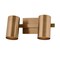 Troy Lighting Rueben 2 Light Bath and Vanity, Patina Brass, 12 In x 6.25 In B1906-PBR - alternate 1
