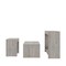 Homeroots Set of Three 43" Light Gray Coffee Table 528809 - alternate 4