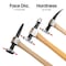 Groz Usa Groz 7 Piece Auto Body Repair Hammer Kit KIT/BFT/7/HW/ST - alternate 6