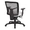 Office Star Products ProGrid ProGrid Mid Back Managers Chair, Dillon Snow 92893-R101 - alternate 3