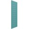 Ekena Millwork True Fit PVC Horizontal Slat Framed Modern Style Fixed Mount Shutters, Pure Turquoise, 12W x 42H, PR TFP001HF12X042PT - alternate 8