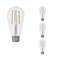 Bulbrite LED Filament 13W, Dimmable ST18, Clear Glass, E26 Base, 2700K, 1400 Lm, 4PK 862848 - alternate 1
