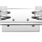 Jonathan Y Fairfax 23" 3-Light Metal/Frosted Glass Contemporary Glam LED Vanity Light, Chrome JYL7486A - alternate 5