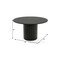 Homeroots 52" Black Solid Wood Pedestal Base Round Top Dining Table 721030 - alternate 4