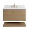 James Martin Vanities Allamari 36" Single Vanity, Dune Mist w/ 3 CM White Zeus Silestone Top D640-V36-DMS-WWZ - alternate 6