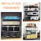 Shuntong Atlas 4-Tier 72 in.W x 24 in.D x 72 in.H Heavy Duty Garage Shelving Load 8000 Lbs, Hammertone ATLAS722472-4H2000 - alternate 4
