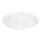 Smarty Had A Party 625 Clear Floral Round Disposable Plastic Pastry Plates 240 Plates, 240PK 726-CASE - alternate 7