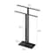 Gatco Modern Floor Towel Stand, Matte Black 1552MX - alternate 2