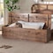 Bali & Pari Alfonso Wood Storage Trunk with Hinged Lid 265-14537-ZORO - alternate 7