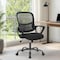 Simple Deluxe Office Chair Ergonomic Desk Chair, Executive Task Chair Support Armrest Rolling, Swivel Adjustable 3A88FNCHAR3718BLK - alternate 1