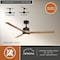Vaxcel Ruston, 60 in, Black Indoor/Outdoor Ceiling Fan, Hickory Blades, LED, Remote, DC F0140 - alternate 5