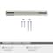 Amerock Bronx 3 in & 3-3/4 in 76mm & 96 mm Center-to-Center Polished Nickel Cabinet Pull BP36557PN - alternate 3