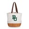 Picnic Time Family Of Brands NCAA Baylor Bears Coronado Canvas and Willow Basket Tote - Picnic Bag 203-00-187-924-0 - alternate 1