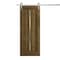 Sartodoors Modern Barn Door 30 x 84 inches, Ego 5014 Marble Oak, 6.6FT Silver Rail Track Heavy Hardware Set ,  EGO5014BD-S-DMR-3084 - alternate 1