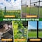 Wrightmaster 6 ft. x 50 ft. 9-Gauge Galvanized Metal Chain Link Fabric Roll Fit Residential, Yard and Patio ZR-3YVOAP - alternate 5