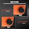 Vevor 50pcs Pro Air Tool and Accessories Kit Air Impact and Ratchet Wrench Hammer, 50PK WF-009 - alternate 5