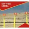 Mytee Products V Edge Protectors Flatbed, 8inx12in, Red, Vee Shaped Plastics Corner Protectors for Cargo Loads PCPVB12R - alternate 3