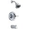 Delta Faucet Tub & Shower Tub / Shower Faucet, Wall, Chrome T13420-H2OT - alternate 1