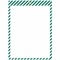 C-Line Products Ticket Holder, White, Green, Vinyl, 9.8" W, 13.6" L, 0.1" H 44103 - alternate 1