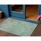 Homeroots 3' X 5' Pale Aqua And Taupe Abstract Washable Indoor Outdoor Area Rug 618454 - alternate 1