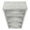 Homeroots 48" Gray Wood Four Tier Bookcase 333506 - alternate 5