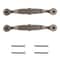 Brixwell Traditional Design Barrel Arch Cabinet Bar Pull 3-3/4 in Center To Center Satin Nickel Pair BX9267881 - alternate 3