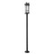 Z-Lite Fortis Sand Black 2 Light Outdoor Post Mounted Fixture 5031PHBR-5012P-BK - alternate 4