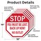 Signmission Stop You Must Be Lost. Back Up Now!, 10 inch X 10 inch, Aluminum Metal Signs, 5PK OC-A-5Pack-10-84 - alternate 4