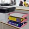 Acrimet Facility 3 Tier Letter Tray Side Load Letter Size Desktop File Organizer Plastic Solid Pink 255.9 - alternate 3