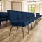 Flash Furniture Navy Blue Fabric Church Chair, PK4 4-FD-CH0221-4-SV-NB24-GG - alternate 6