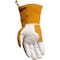 Caiman TIG Welding Gloves, Premium Goat Grain, Padded Palm, Gauntlet Cuff, XL, 1 Pair 1540-6 - alternate 3