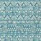 Homeroots 5' X 8' Teal Blue And Ivory Southwestern Washable Indoor Outdoor Area Rug 594191 - alternate 6