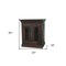 Homeroots 30" Brown Nightstand 489577 - alternate 3