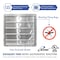Iliving Silver 20 in. 3368 CFM Smart Remote Shutter Exhaust Fan with Thermostat, Humidistat, Variable Speed ILG8SF20VC - alternate 8