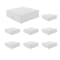 Nuvo Iron 4-in x 4-in Eazy-Cap Low Profile Steel White Post Cap, 8PK PCP24-WEC-IP8 - alternate 1