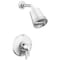 Delta Galeon: 17 Series Shower Trim With Cylinder Sh T17271-PR - alternate 1