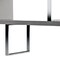 Homeroots 67" Gray And Silver Metal and Wood Three Tier Etagere Bookcase 555007 - alternate 3