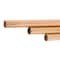 Alfi Brand AB5506 16" Triple Rack Wooden Towel Bar Bathroom Accessory AB5506 - alternate 5