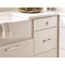 Amerock Status 3-3/4 inch (96mm) Center-to-Center Satin Nickel Cabinet Pull, 25PK 25VMP36837G10 - alternate 4