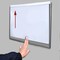 Acrimet Wall Mount Sign Holder Letter Size A3 Clear Crystal Plastic Self Adhesive, 2PK 873.4 - alternate 4