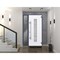 Vdomdoors Steel Door Deux 0757 Gray Graphite Sidelight Exterior Window Stainless Inserts Single Modern Painte DEUX0757EXD-GRE-W36+12 x H80-Left-hand Inswing - alternate 5