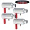 Mytee Products 1 in Spring Loaded Cam Lock for Wreckers Tow Truck Twist Lock Plunger Pin, 4PK CAMLOCK1x4 - alternate 4