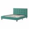 Homeroots Blue Solid Wood King No Bed Frame 303548 - alternate 1