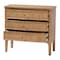 Bali & Pari Lavi Chest, 3-Drawer Storage Chest with Textured Drawer Fronts and Round Knobs 271-14790-ZORO - alternate 5
