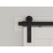 National Hardware 72'' Matte Black Builder Interior Barn Door Kit, 2-Piece N700-001 - alternate 3