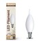 Bulbrite 40-Watt Dimmable (E12) Candelabra Screw Base Milky Filament CA10 LED Light Bulb, 3000K, 4PK 862690 - alternate 3